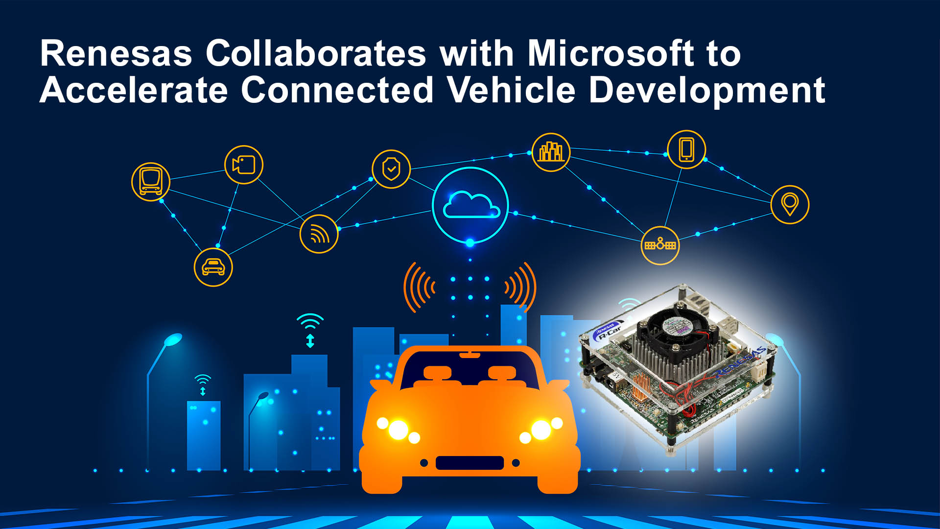Renesas, Microsoft Push Connected Vehicle Development